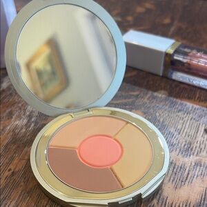 Stila 2 Pieces One Step Correct Powder and Lip Gloss Set
